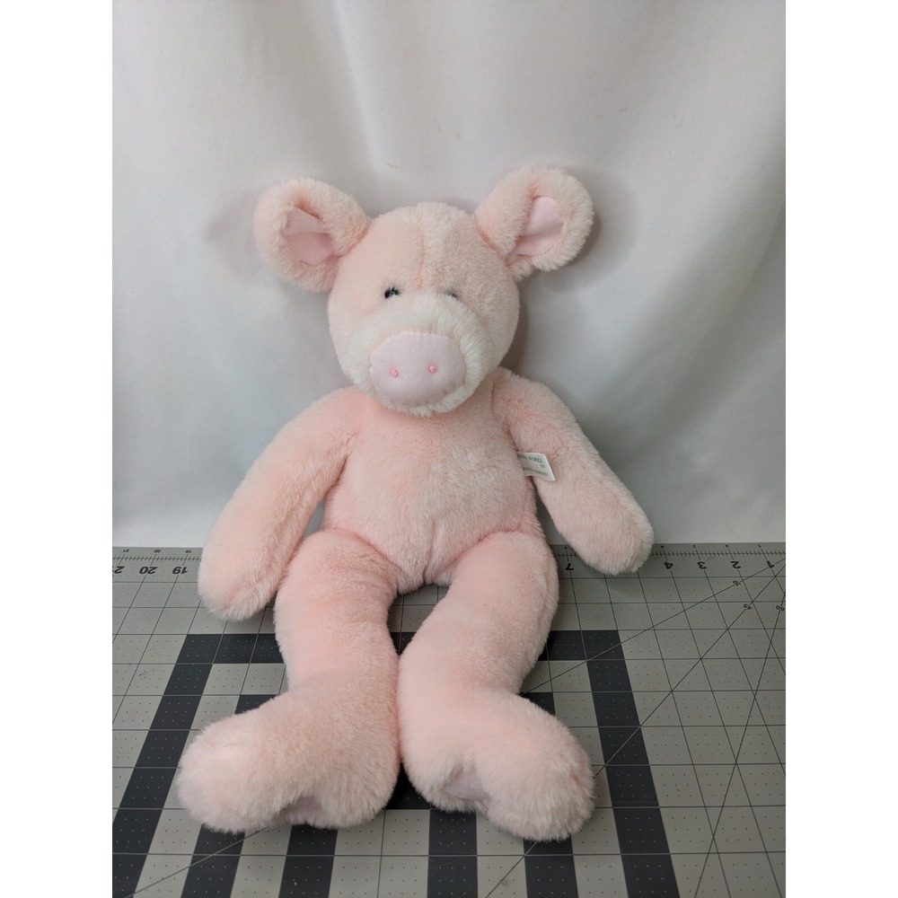 Animal Works Pink Pig‎ Plush 19 Inch Stuffed Animal Toy